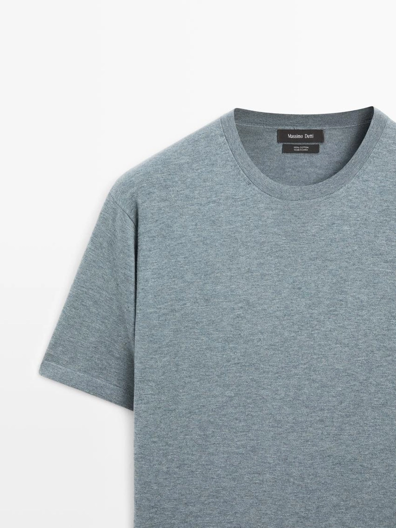 Футболка из хлопкового трикотажа