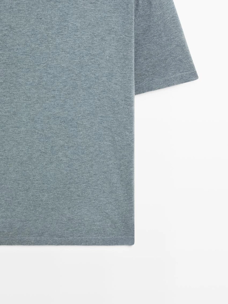 Футболка из хлопкового трикотажа