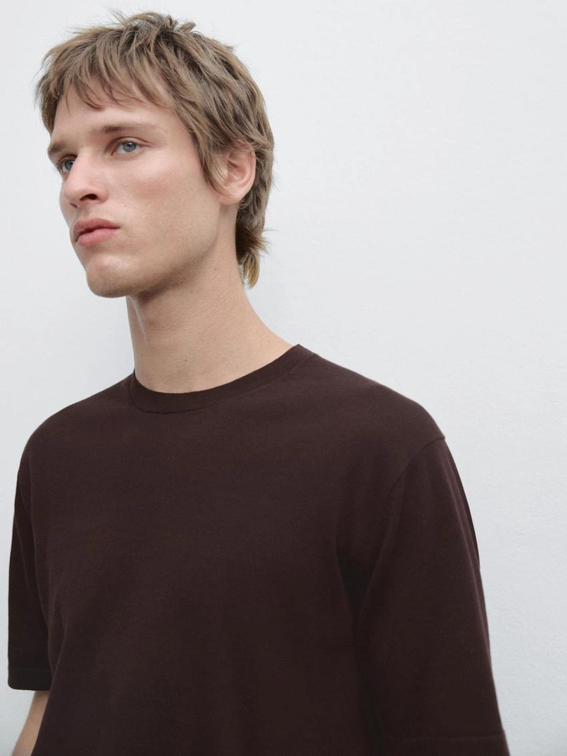 Футболка из хлопкового трикотажа