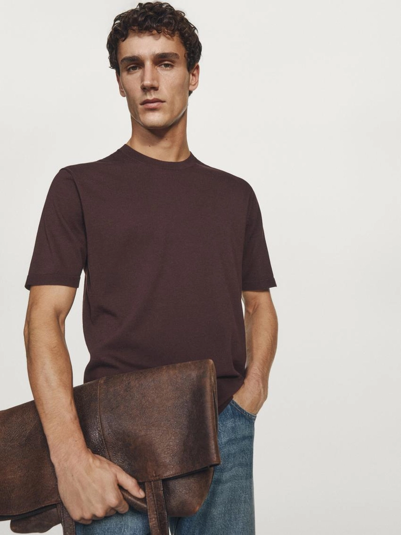 Футболка из хлопкового трикотажа