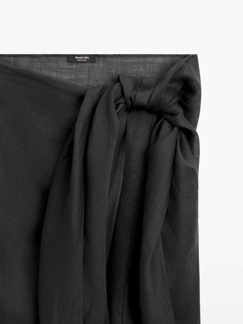 Юбка-парео из 100% рами