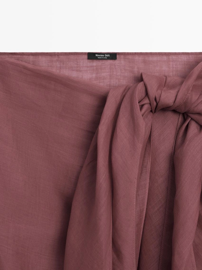 Юбка-парео из 100% рами