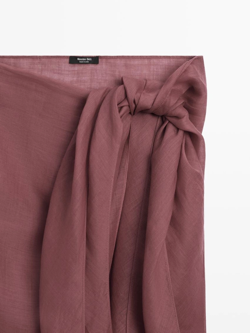 Юбка-парео из 100% рами