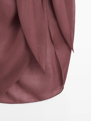 Юбка-парео из 100% рами- Заказать в России