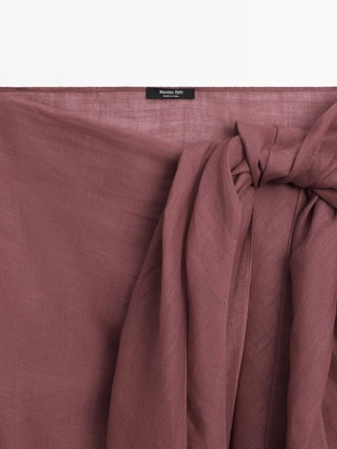 Юбка-парео из 100% рами- Заказать в России