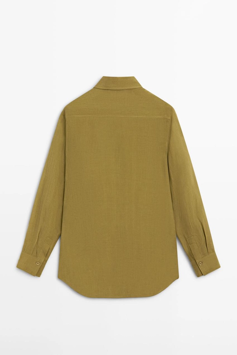 Рубашка с рубашечным воротником