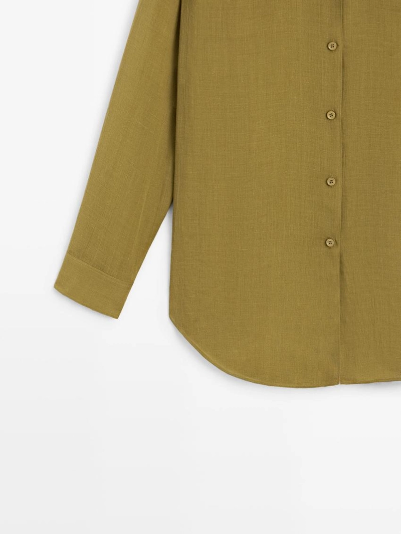 Рубашка с рубашечным воротником