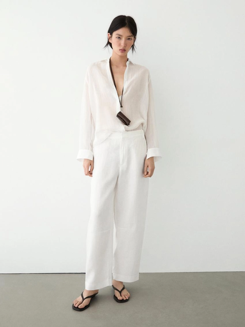 Рубашка с воротником