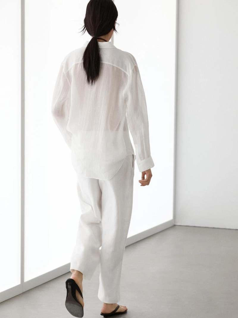 Рубашка с воротником