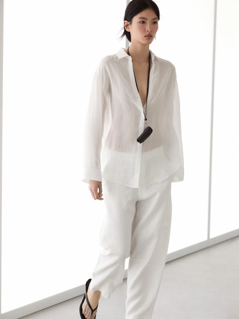 Рубашка с воротником