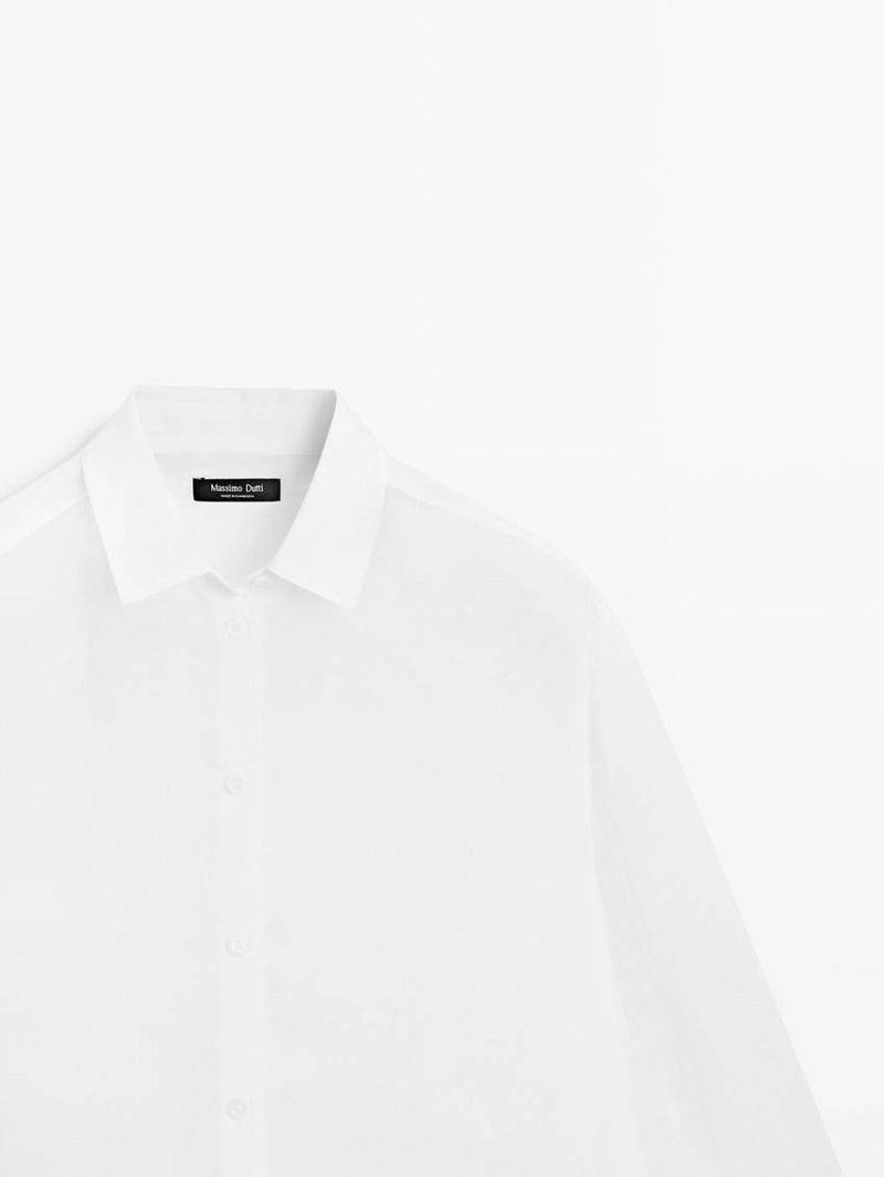 Рубашка с воротником