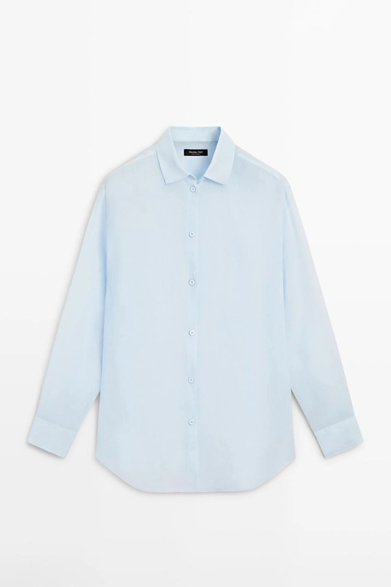 Рубашка с рубашечным воротником