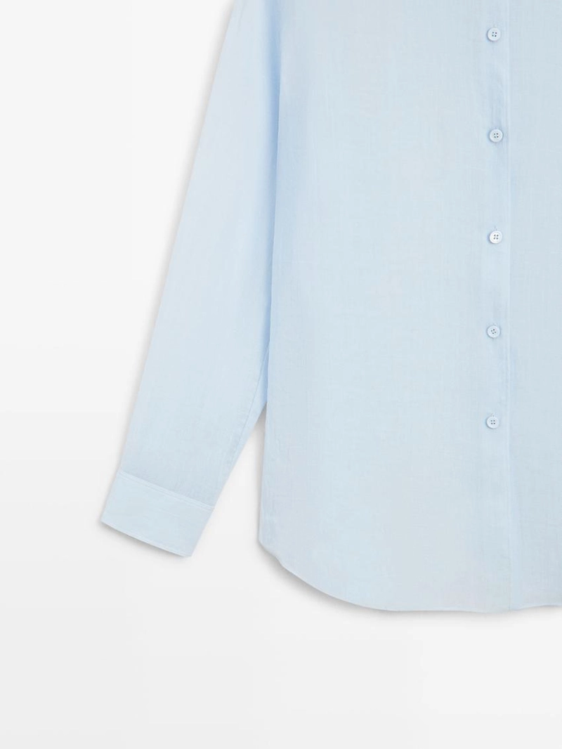 Рубашка с рубашечным воротником