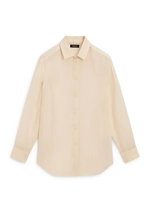 Рубашка с воротником с рубашкой из коллекции massimo dutti- Заказать в России