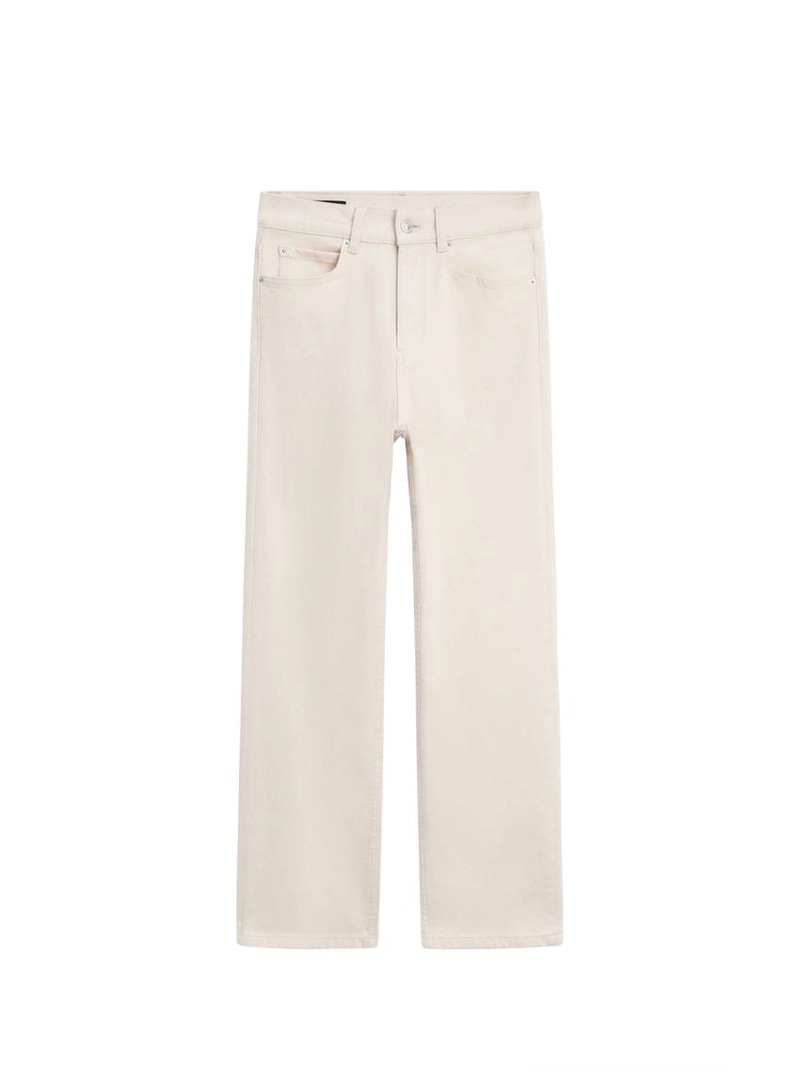 Джинсы прямого кроя средней посадки