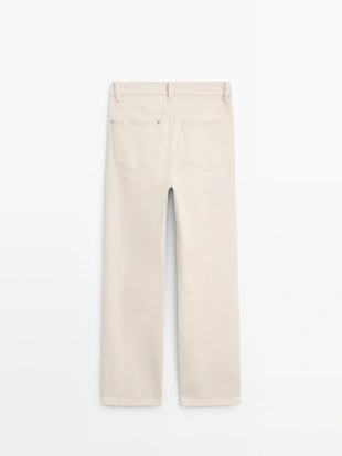 Купить Massimo Dutti Джинсы прямого кроя средней посадки