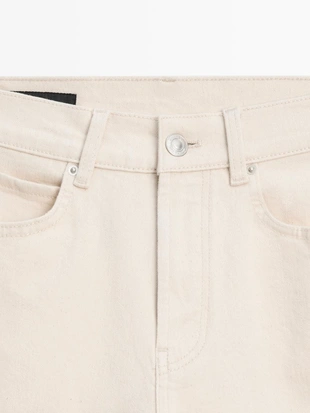 Джинсы прямого кроя средней посадки- Заказать в России