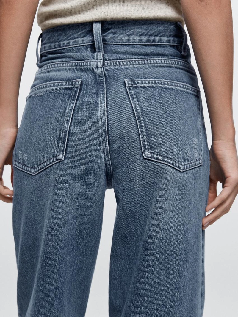 Джинсы свободного кроя