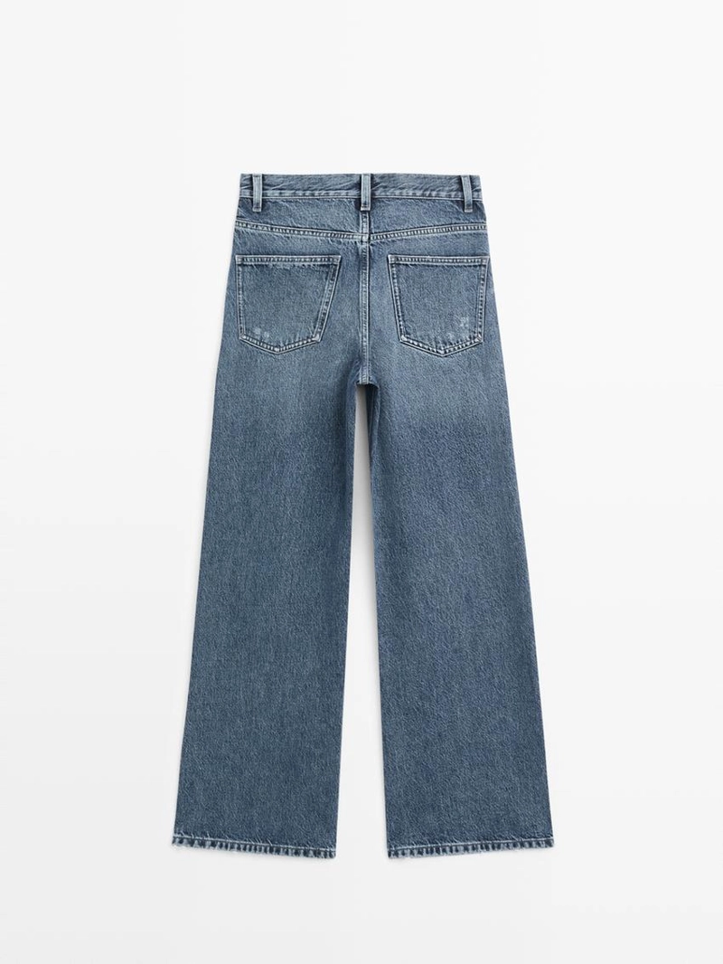 Джинсы свободного кроя