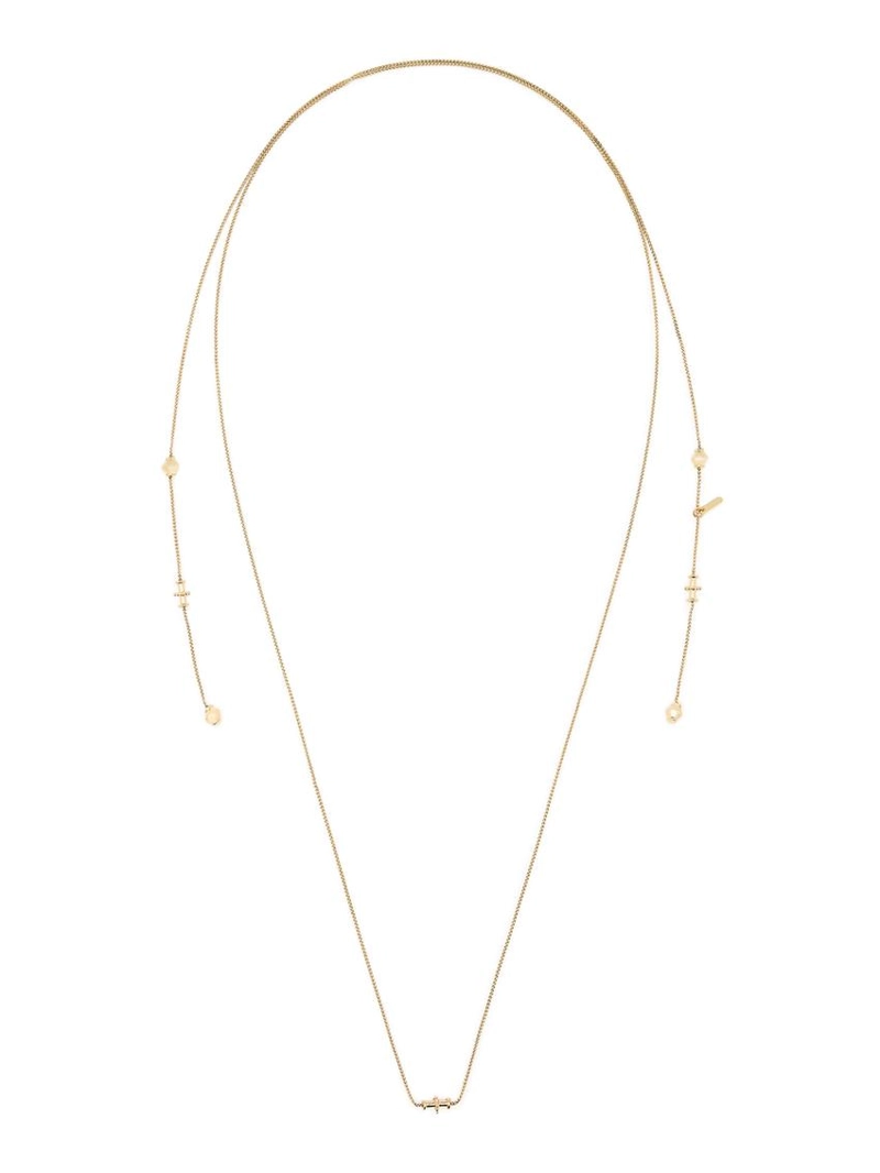 Ожерелье с разнонаправленными элементами