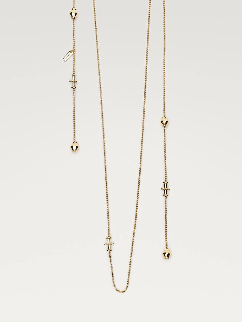 Ожерелье с разнонаправленными элементами