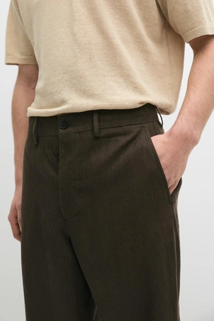 Брюки для костюма из льна- Заказать в России