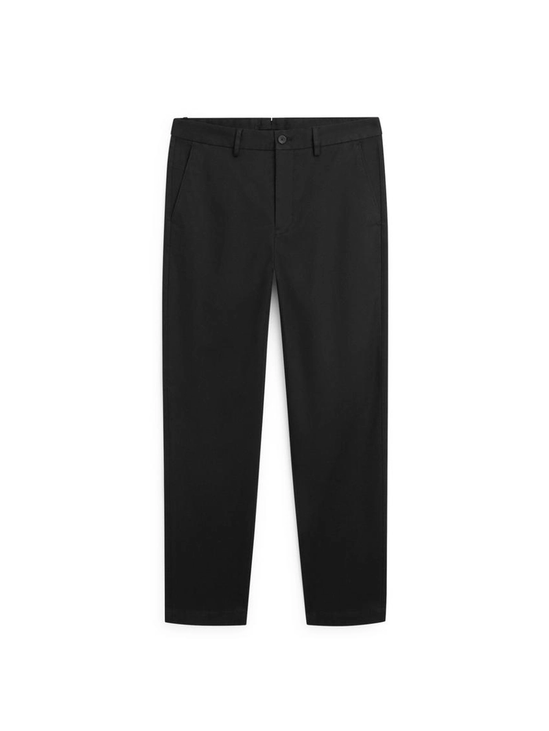 Хлопковые брюки прямого кроя