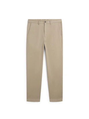 Купить Massimo Dutti Хлопковые брюки приталенного кроя