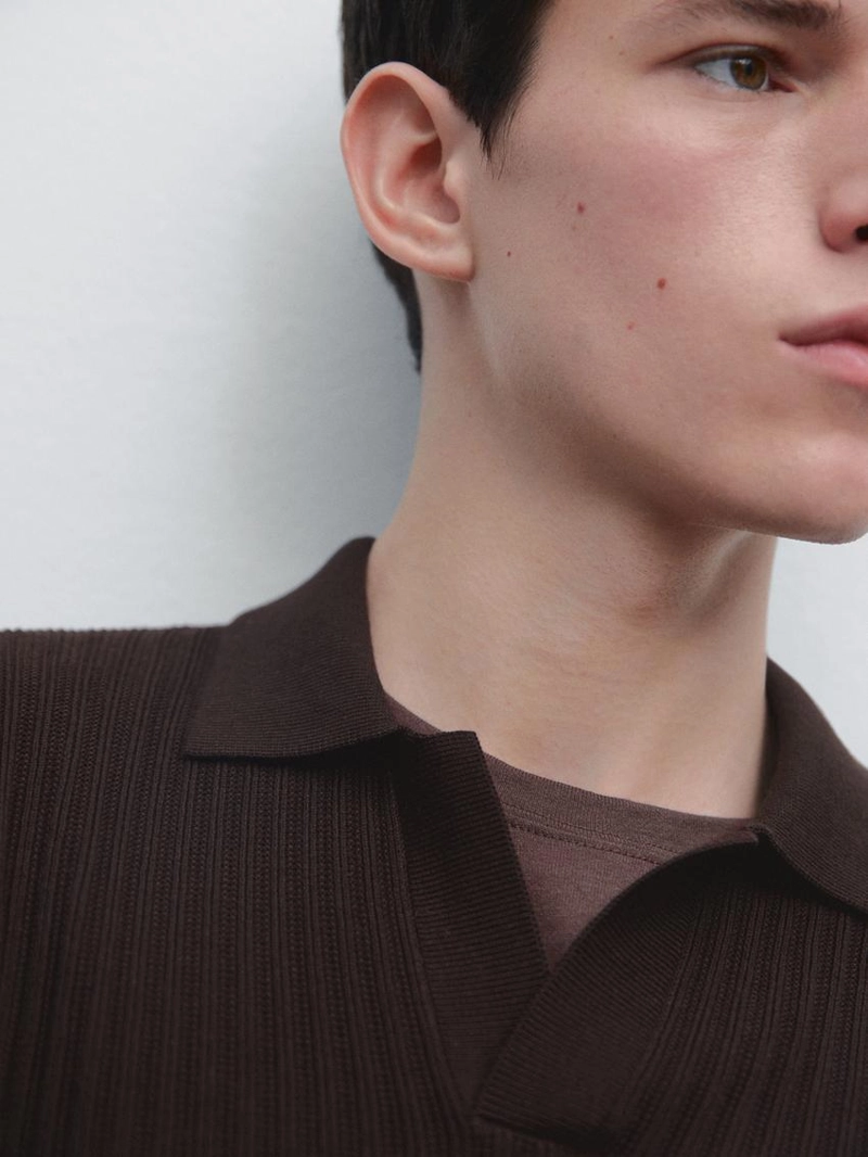 Водолазка из хлопкового микса