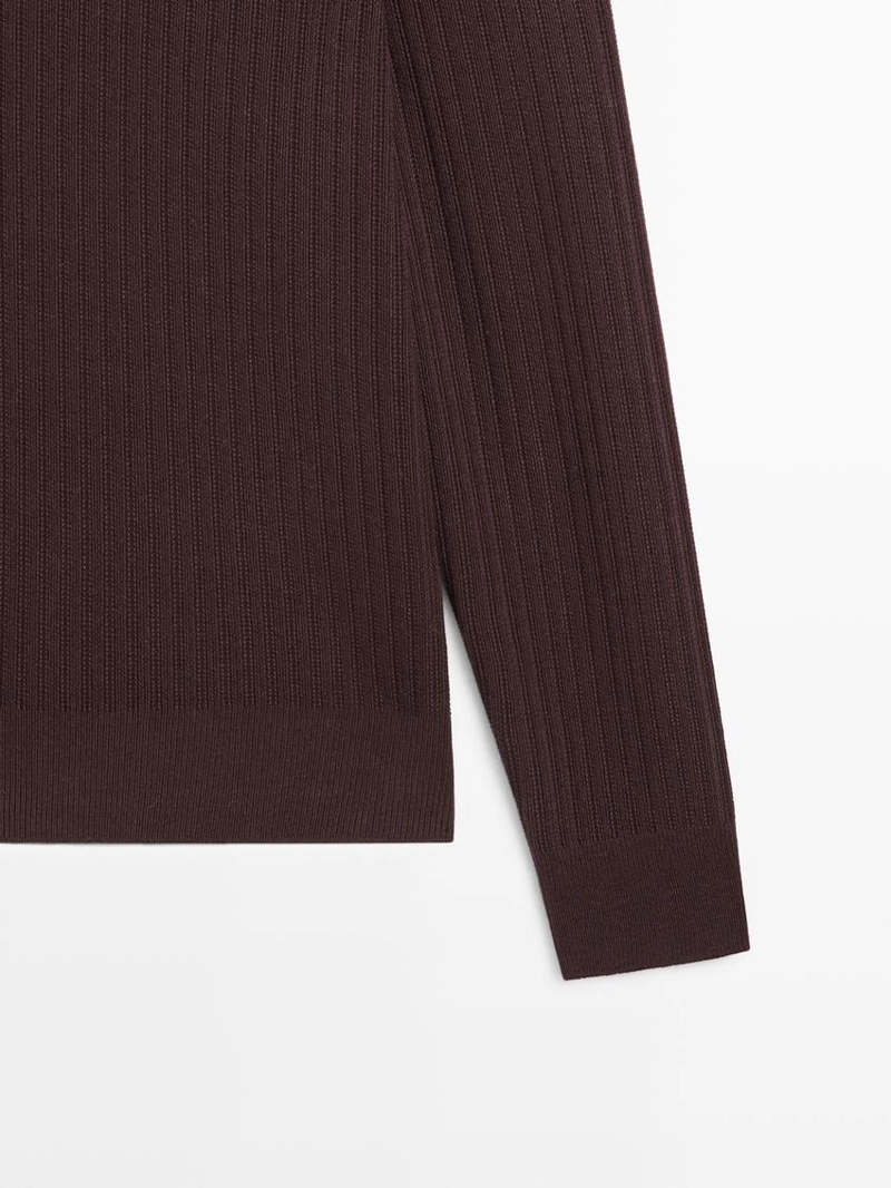 Водолазка из хлопкового микса