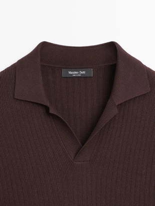 Купить Massimo Dutti Водолазка из хлопкового микса