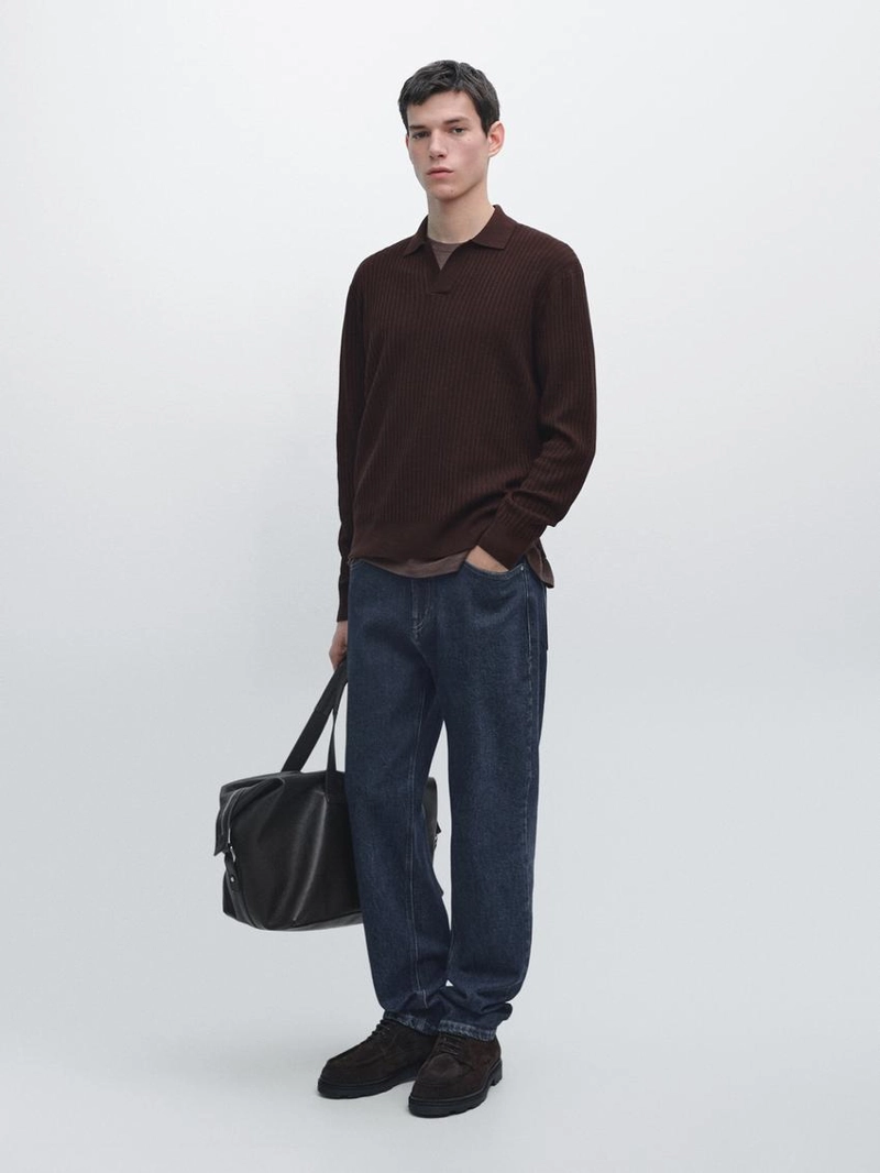 Водолазка из хлопкового микса