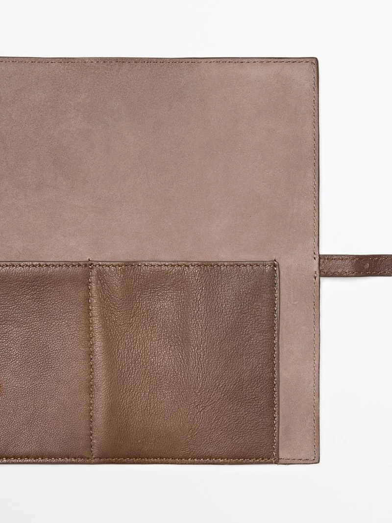 Футляр для гаджетов из натуральной кожи nappa