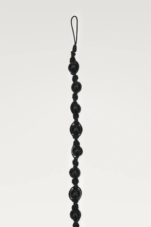 Кожаный ремень с деревянными бусинами- Заказать в России