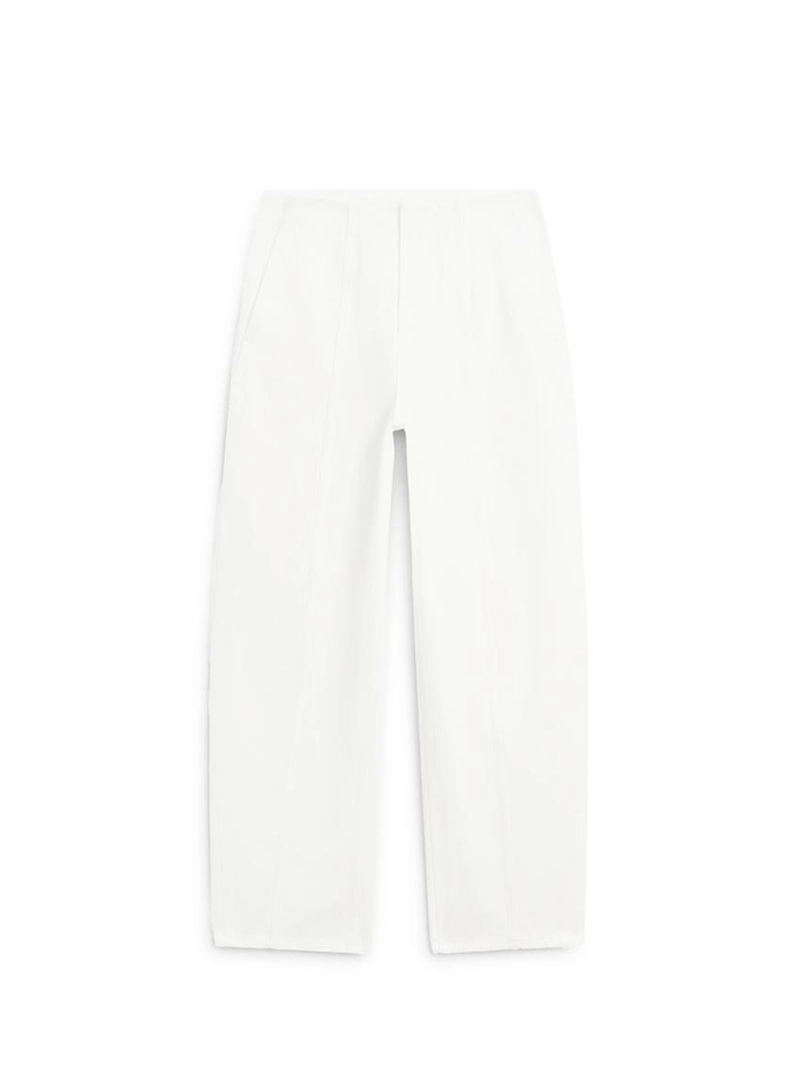 Джинсы прямого кроя с деталями шва