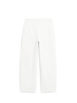 Off white | 5058/958/251 - Massimo Dutti Джинсы прямого кроя с деталями шва