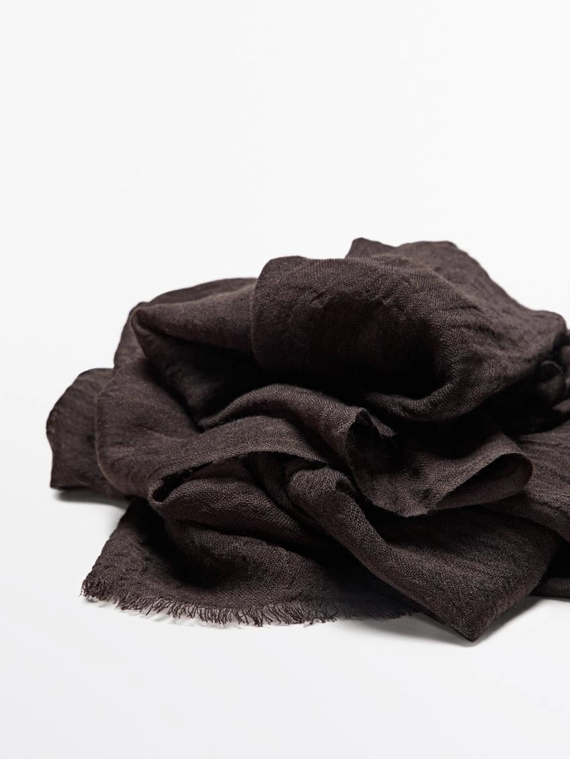 Шарф из легкой шерстяной смеси