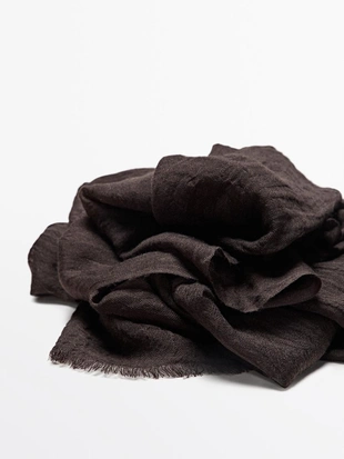 Шарф из легкой шерстяной смеси- Заказать в России