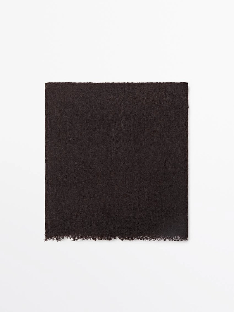 Шарф из легкой шерстяной смеси