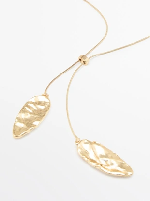 GOLDEN | 4602/732/303 - Massimo Dutti Ожерелье с регулируемым замком и рельефными элементами
