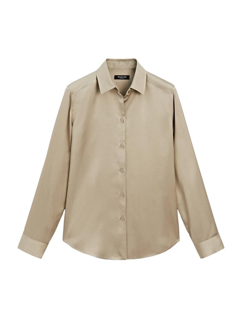 Рубашка из потрясающего атласа