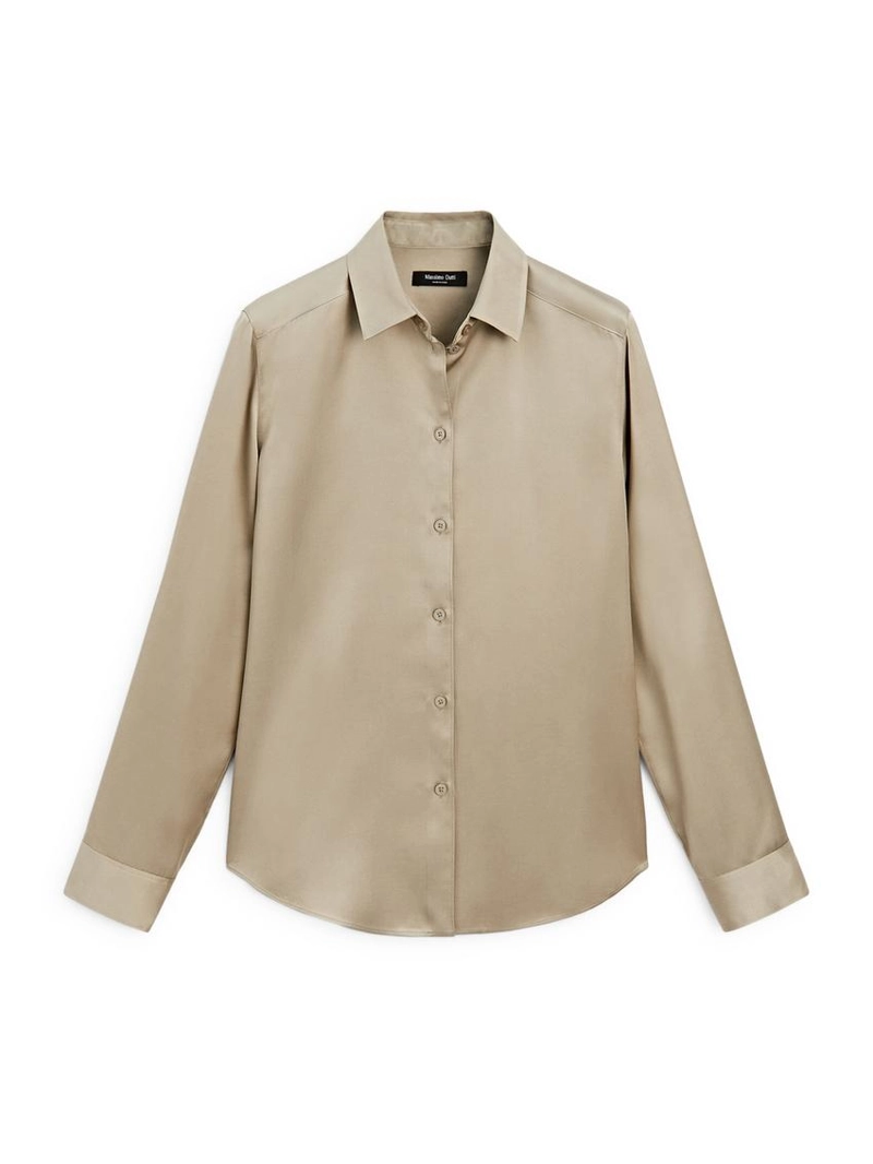 Рубашка из потрясающего атласа