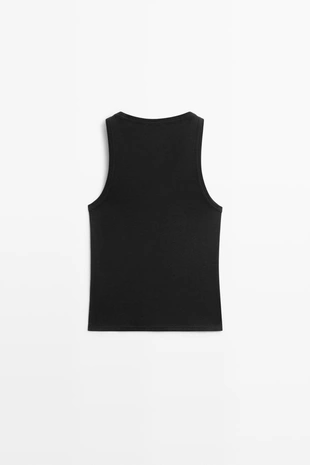 Майка без рукавов из 100% хлопка- Заказать в России