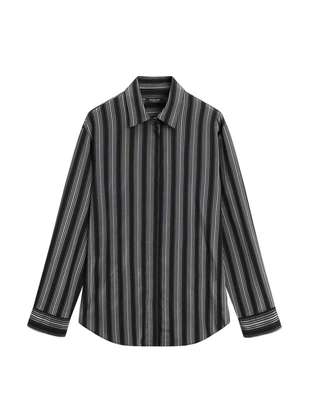 Рубашка с полосками массимо дути- Заказать в России