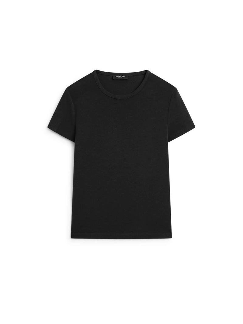 Футболка с коротким рукавом из смесового лиоцелла