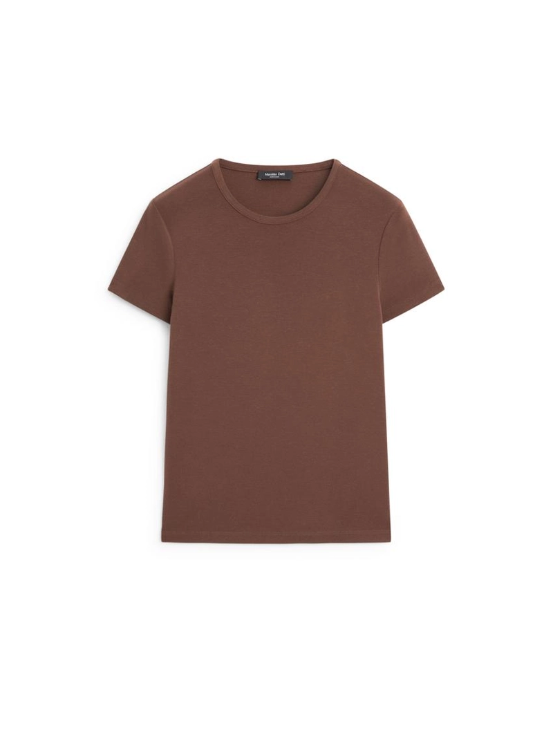 Футболка с коротким рукавом из смесового лиоцелла