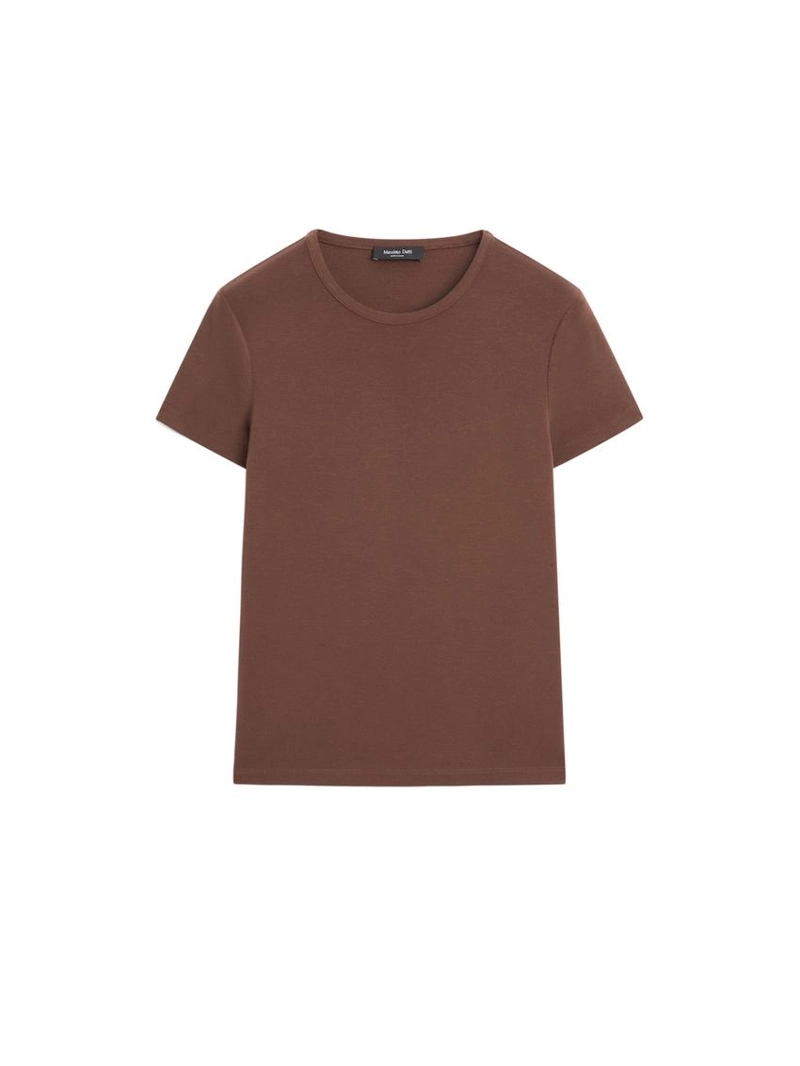 Футболка с коротким рукавом из смесового лиоцелла