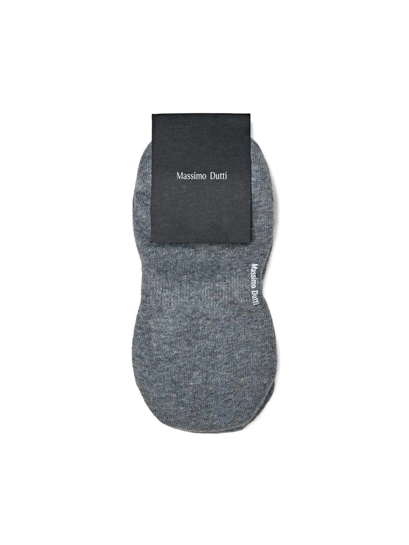 Набор из 3 пар невидимых носков из хлопкового микса