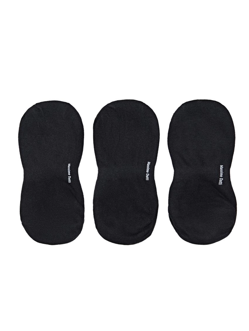 Набор из 3 пар невидимых носков из хлопкового смесового материала