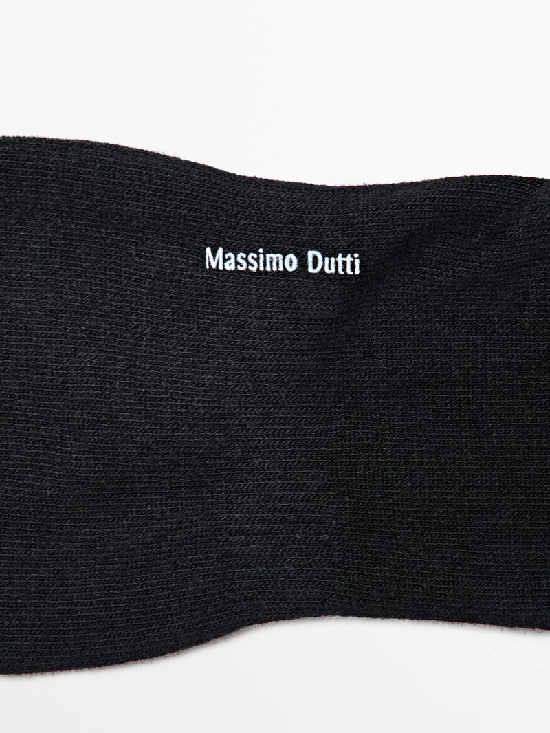 Набор из 3 пар невидимых носков из хлопкового смесового материала